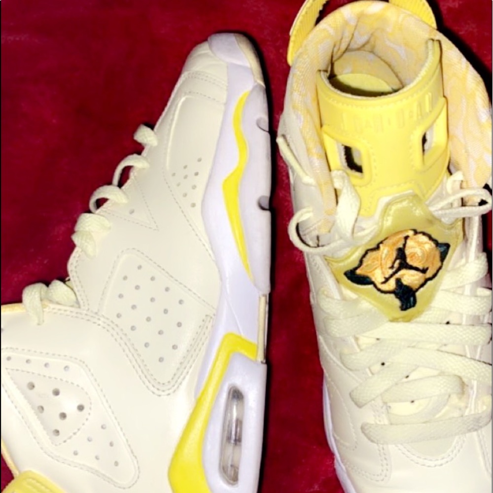 Retro 6 'Citron Tint' Worn A Couple Times , But In Nice Conditions ...